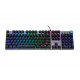 iBox Aurora K-4 tastatūra USB QWERTY melna