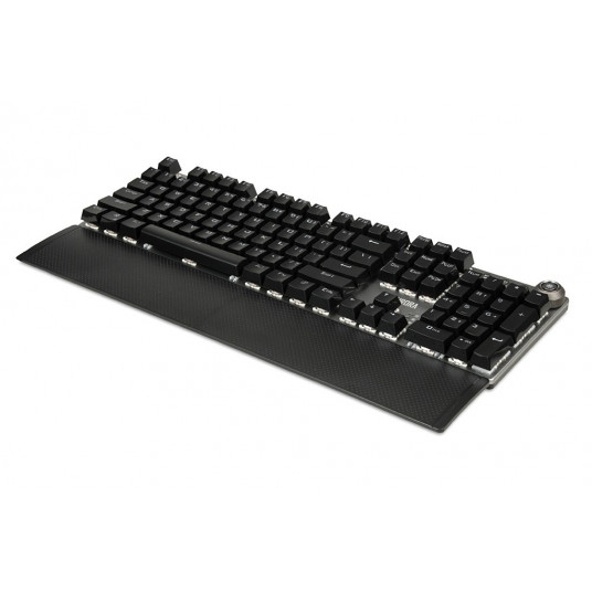 iBox Aurora K-4 tastatūra USB QWERTY melna