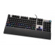 iBox Aurora K-4 tastatūra USB QWERTY melna