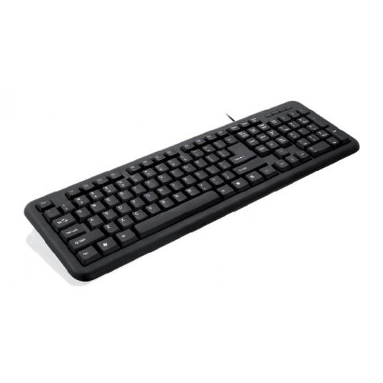 iBox OFFICE KIT II Tastatūra Pele iekļauta USB QWERTY angļu melna