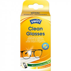 Tīras brilles+ pretaizvīšanas aizsardzība 50gab, Swirl