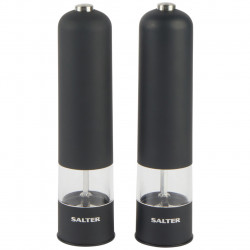 Salter 7524 BKXRUP1 Matt Black Electronic Mill komplekts