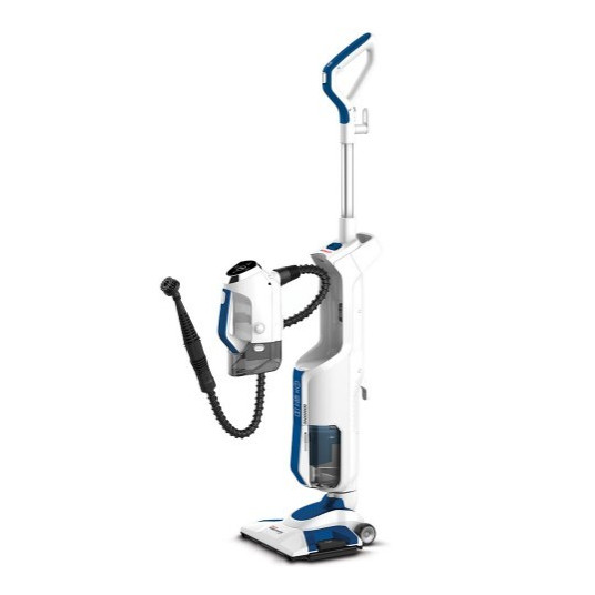 Polti Vaporetto 3 Clean Putekļu sūcējs Mop AC Dry and Wet Foamless 0,5 L 1700 W Blue, White