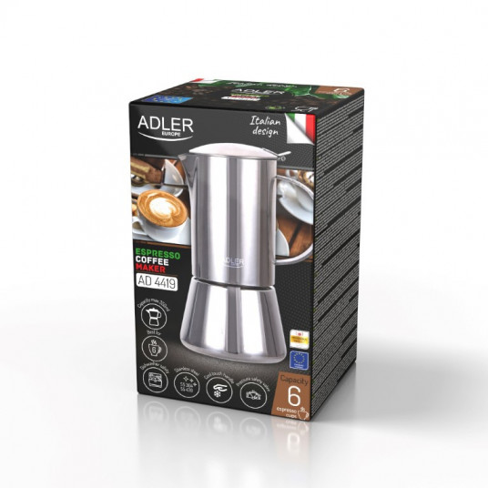Espresso kafijas kanna 6 tasītēm AD-4419