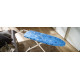 Leifheit 71606 gludināmā dēļa pārvalks Gludināmā dēļa audums Kokvilna, poliesters, poliuretāna zils