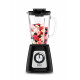 Tefal BlendForce II BL4358 blenderis 1,25 L Statīvs blenderis 800 W melns, matēts tērauds
