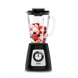 Tefal BlendForce II BL4358 blenderis 1,25 L Statīvs blenderis 800 W melns, matēts tērauds