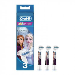 Oral-B Refill Frozen Nomaināmas zobu birstes uzgaļi bērniem, 3 gab, balts