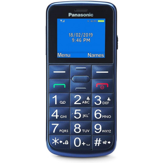Panasonic KX-TU110 4,5 cm (1,77") Blue Basic tālrunis