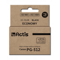 Actis KC-512R tinte (Canon PG-512 nomaiņa; standarta; 15 ml; melna)