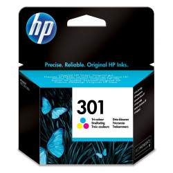HP 301 trīskrāsu oriģinālās tintes kasetne
