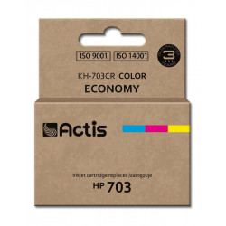 Actis KH-703CR tinte (aizvietotājs HP 703 CD888AE; standarta; 12 ml; krāsa)