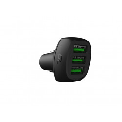 Green Cell CADGC01 PoweRide Auto lādētājs 54W 3x USB 18W Ultra Charge