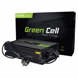 Green Cell INV07 strāvas adapteris / invertors Automātisks 300 W Melns