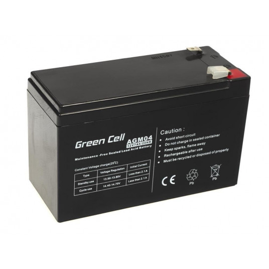 Green Cell AGM04 UPS akumulators Skābes akumulators (VRLA) 12 V 7 Ah