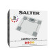 Salter 9081 SV3R rūdīta stikla kompaktie elektroniskie vannas istabas svari