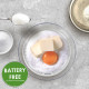 Salter 811 WHWHDR mehāniskā bļoda virtuves svari balti