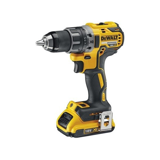 DEWALT DCD791D2-QW urbjmašīna bez atslēgas melna, dzeltena 1,5 kg