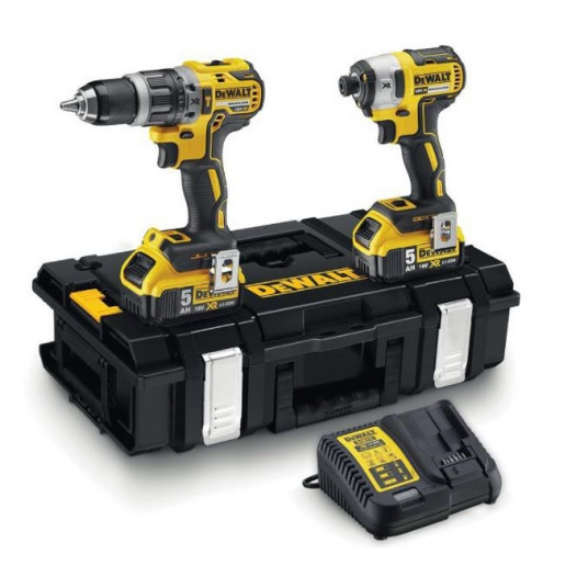 DEWALT DCK266P2 18V XR bezvadu elektroinstrumentu komplekts