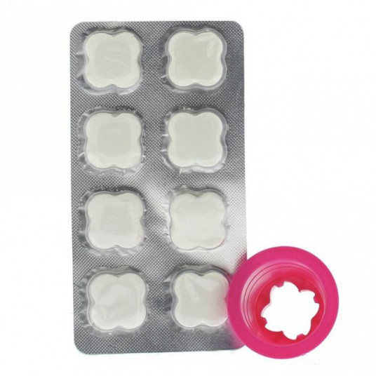 Scanpart tīrīšanas tabletes kapsulu kafijas automātiem (8gab) + veidne