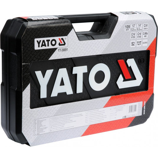 Yato YT-38891 mehānikas rīku komplekts
