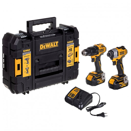 Instrumentu komplekts Combo 18V 2x4,0Ah DCK2062M2T DEWALT