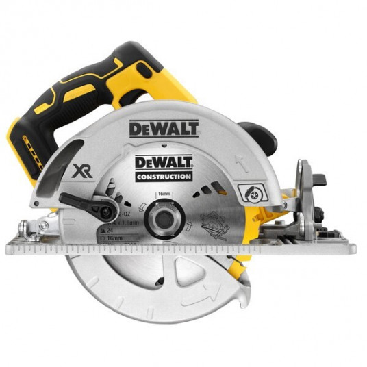 DEWALT DCS572NT portatīvais ripzāģis 18,4 cm dzeltens 5500 apgr./min