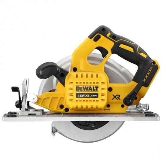 DEWALT DCS572NT portatīvais ripzāģis 18,4 cm dzeltens 5500 apgr./min