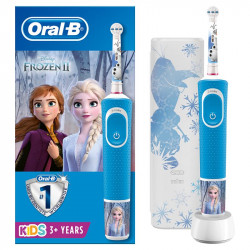 Elektriskā zobu birste Vitality Frozen, Braun+ ceļojumu futrālis