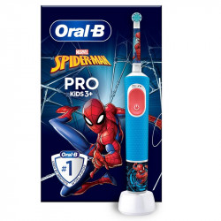 Oral-B Vitality PRO Kids Spiderman elektriskā zobu birste, zila