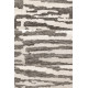 Paklājs Milos, Mikro poliesters - 230x160cm, Balts/Pelēks