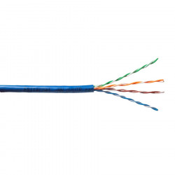 Emitter Net UTP (U/UTP) Cat.5e kabelis, savīts, 4x2x24AWG, PVC, zils