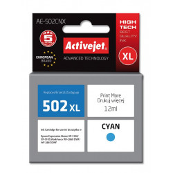Activejet AE-502CNX tinte (replacement Epson 502XL W24010 Ink; Supreme; 12ml; Blue)