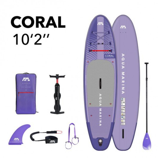 SUP dēlis Aqua Marina CORAL 310x78x12 cm BT-23COPN