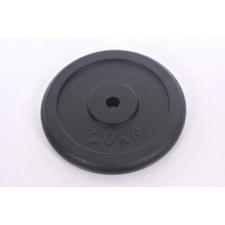 Metāla svaru disks hantelēm un stieņiem 20kg (31.5mm)