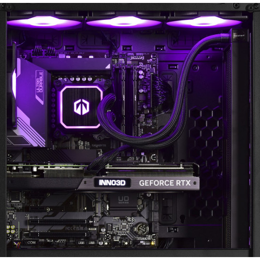 Actina 5901443339397 PC AMD Ryzen™ 7 7800X3D 32 GB DDR5-SDRAM 1 TB SSD AMD Radeon RX 7900 XTX Midi Tower melns