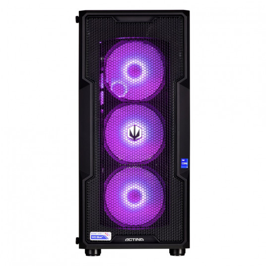 Actina 5901443337645 PC AMD Ryzen™ 5 7600 32 GB DDR5-SDRAM 1 TB SSD AMD Radeon RX 7800 XT Midi Tower melns