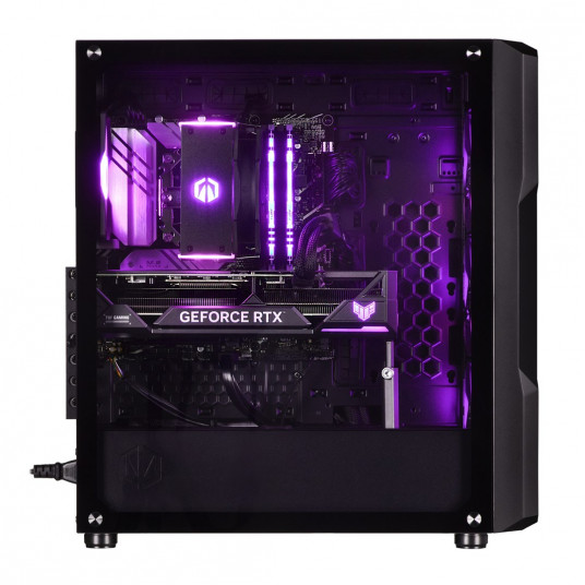 Actina 5901443337645 PC AMD Ryzen™ 5 7600 32 GB DDR5-SDRAM 1 TB SSD AMD Radeon RX 7800 XT Midi Tower melns