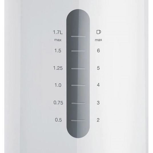 BRAUN Brokastu tējkanna WK 1100 WH, Balta
