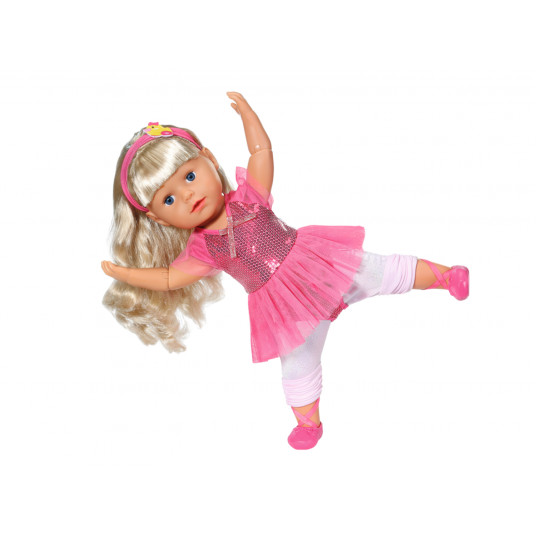 BABY BORN Lelle māsa Style & Play, blondīne, 43 cm