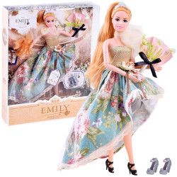 Emily Doll balles kleitā eleganti apavi ZA3136