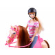 Anlily Doll Jockey ar zirgu + aksesuāri ZA3919
