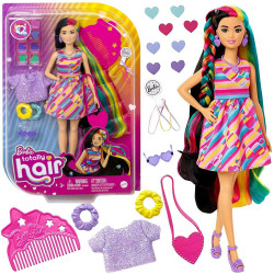 Barbie Totally Hair lelle Krāsaini matu aksesuāru sirsniņas HCM90 ZA5085