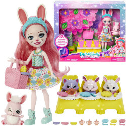 Enchantimals Bree Bunny Doll Twist Bunny + pārsteigums ZA5104