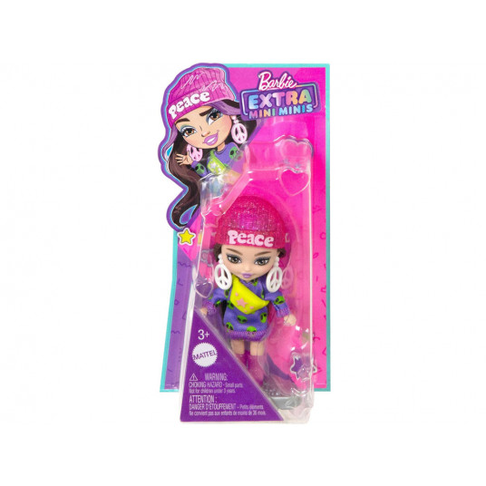 Stilīga modes lelle Barbie Extra Mini Minis aksesuāri HLN46 ZA5105 B