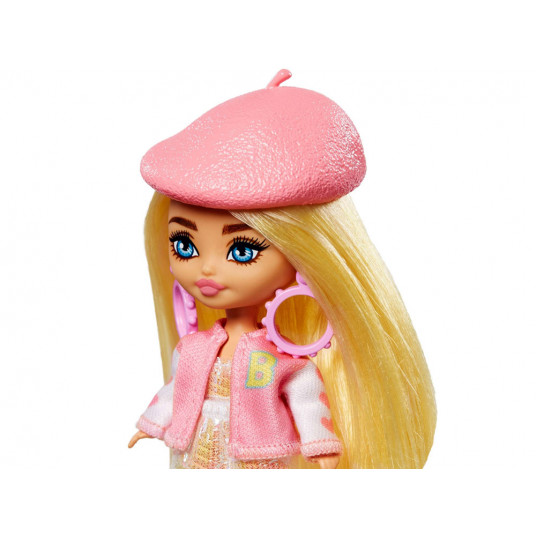 Stilīga modes lelle Barbie Extra Mini Minis beretē HLN48 ZA5105C
