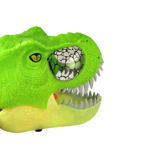 Dinozauru maska, zaļa