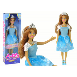 Anlilija lelle - princese zilā kleitā