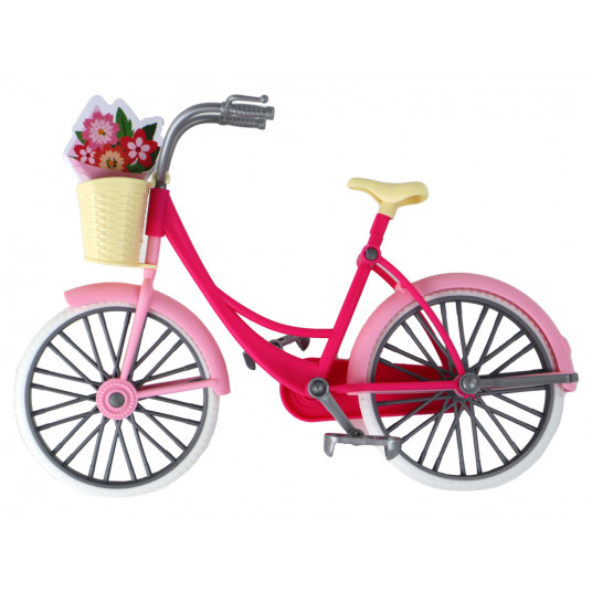 Anlilija lelle ar velosipēdu
