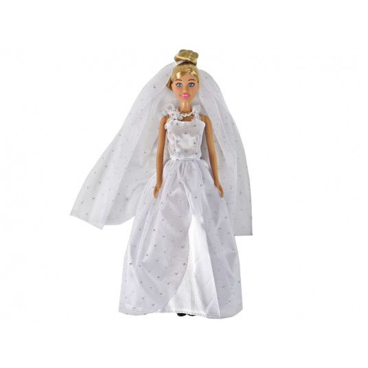 Anlilija lelle kāzu kleitā